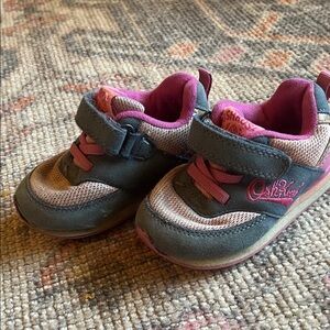 OshKosh B'gosh Pink and Black Kids Sneakers